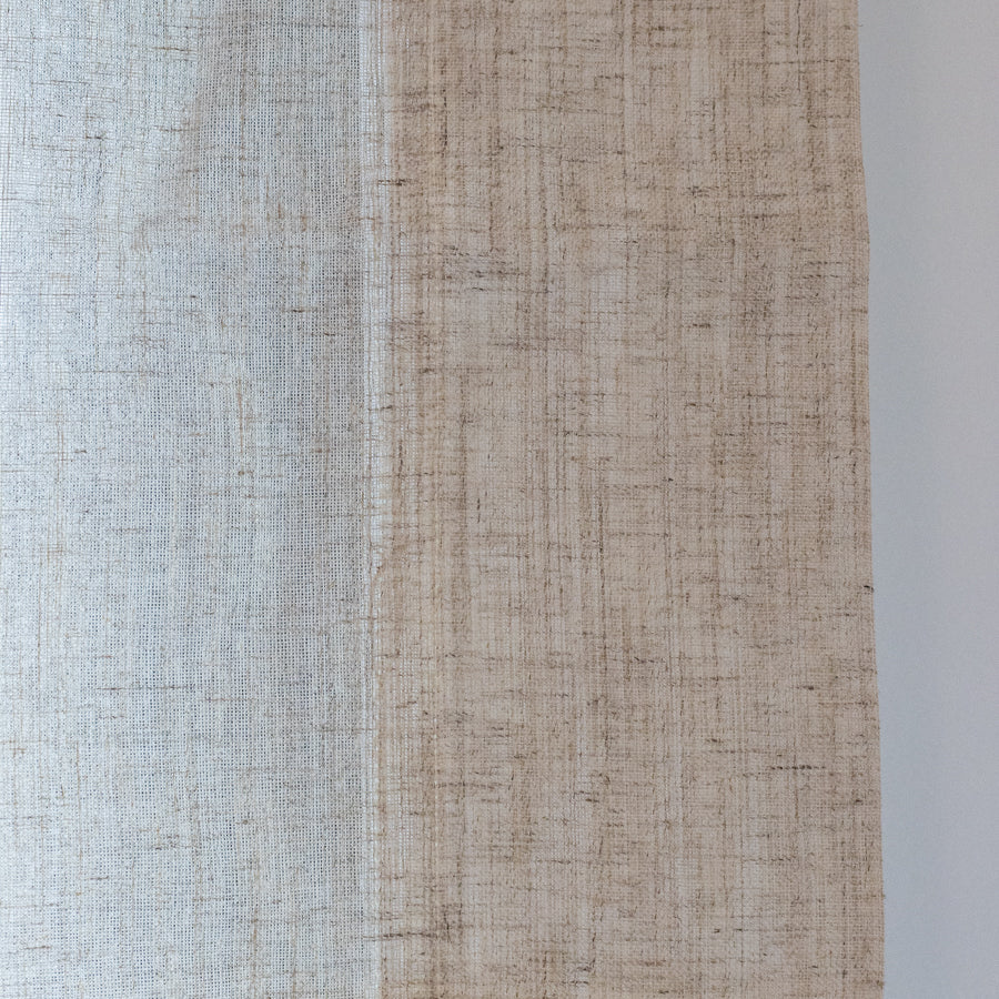 Estor Lino Estructurado Natural opacidad Baja