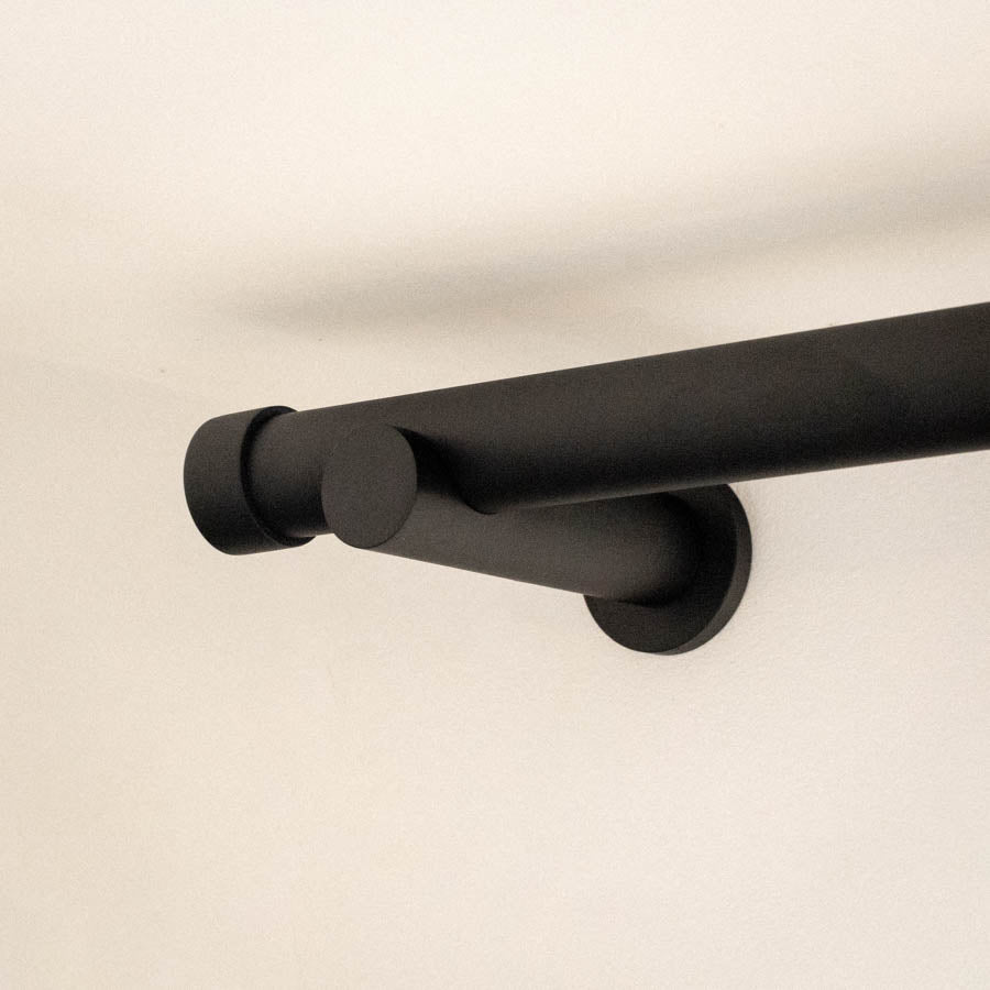 Soporte de pared Negro mate