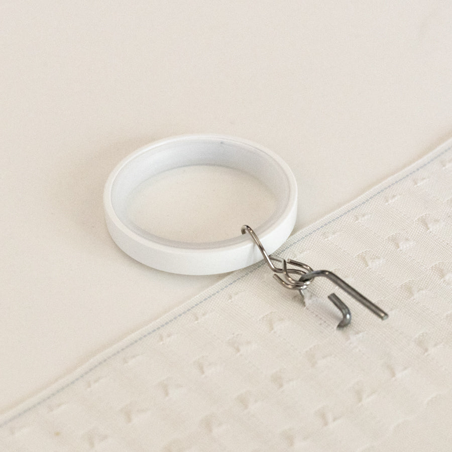 Anilla plana Blanca