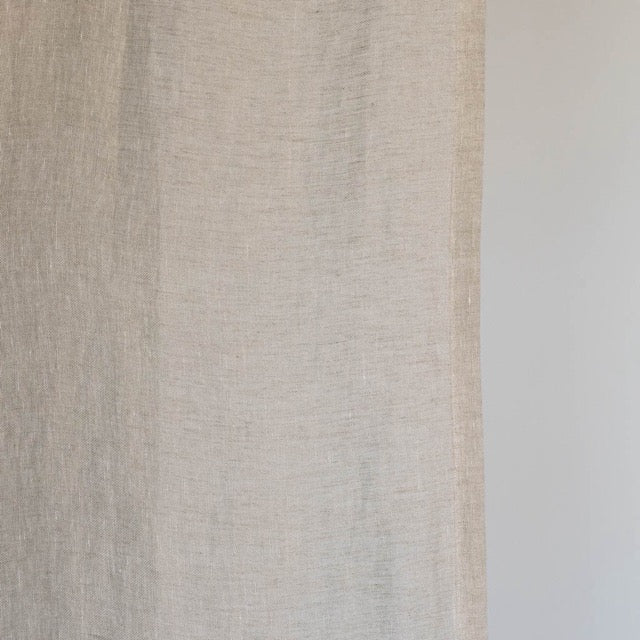 Cortina 100% LINO - Natural opacidad baja