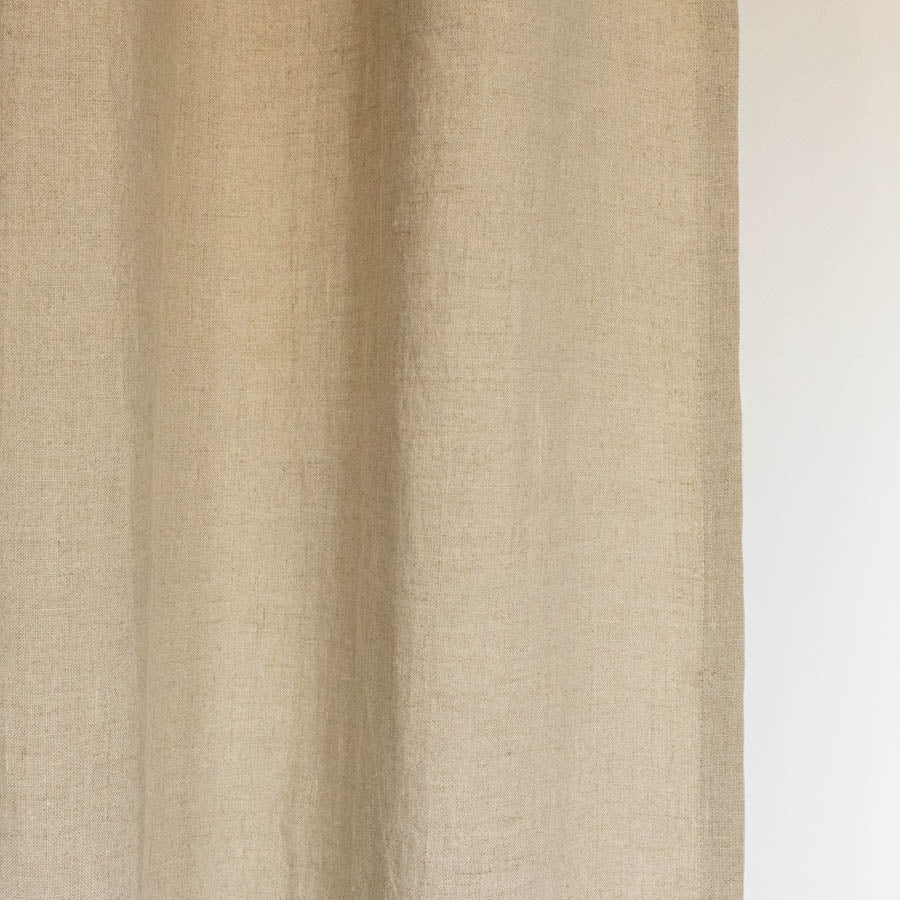 Cortina 100% LINO - Natural opacidad media