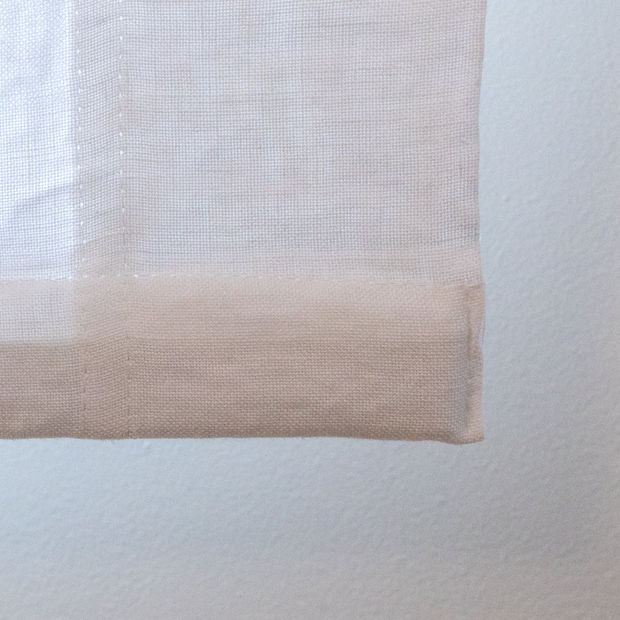 Estor 100% Lino Blanco opacidad Media