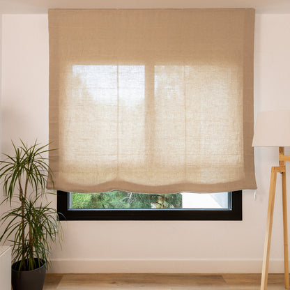 Estor 100% Lino Natural opacidad Media